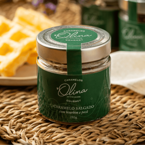 Caramelo Salgado com Bourbon e Pecã - 190g